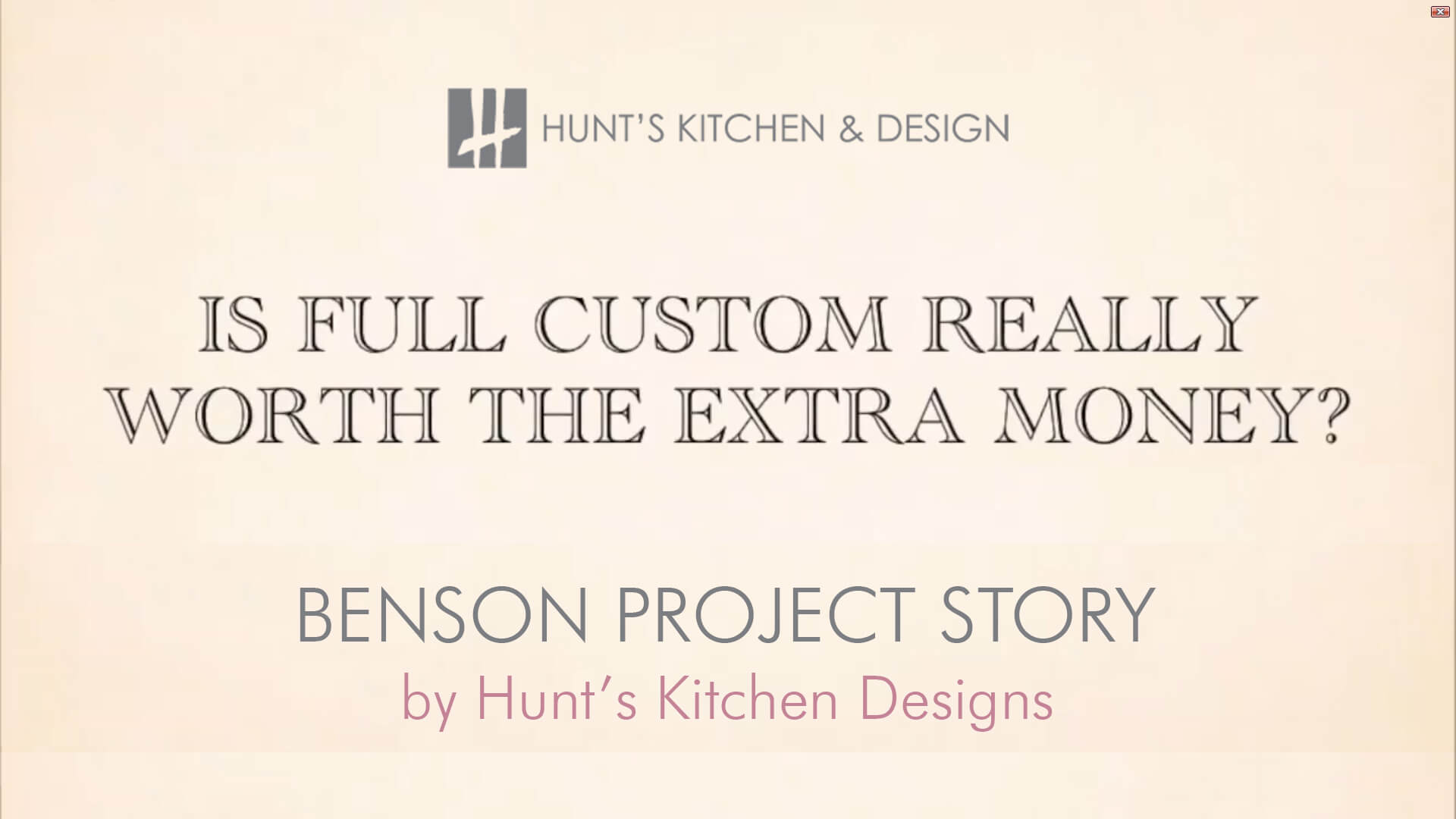case study for benson project video