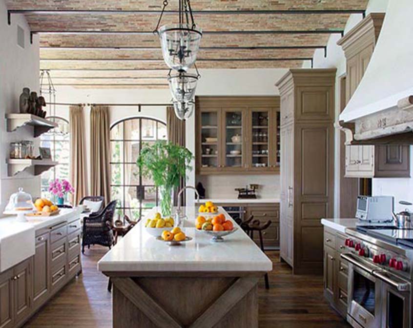 blend of rustic and farmhouse