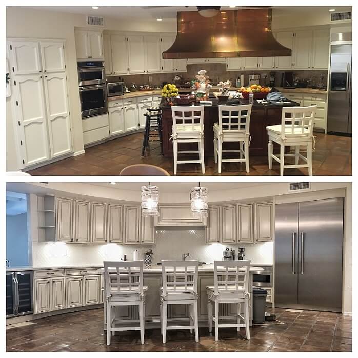 Traditional Boulders HKD Kitchen 2 Before and After