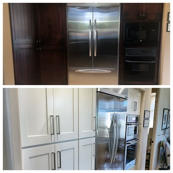 Transitional Grayhawk HKD Kitchen Before and After