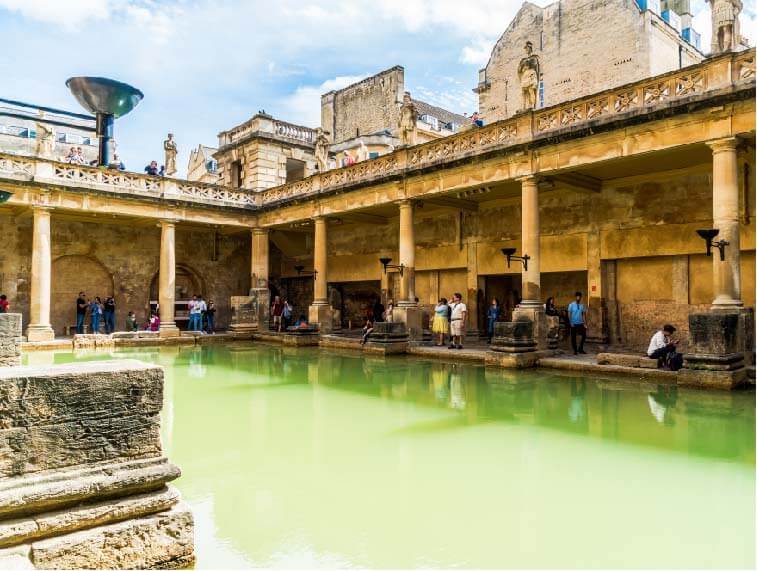 bathhouses of the Roman era