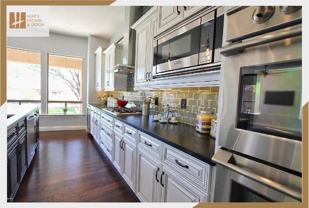 Countertops for Transitional kitchen design