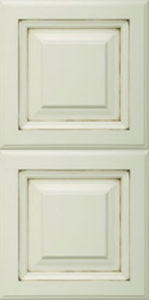 Opaque Pistachio paint cabinet