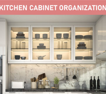 Kitchen Cabinet Organization Featured image
