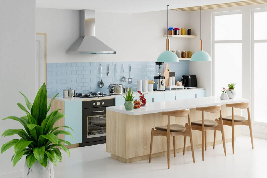 kitchen designed by designer