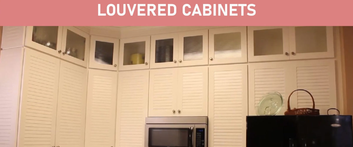 Louvered cabinets featured image