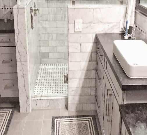 Bathroom tiles and floors Renovation