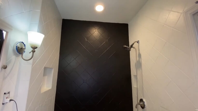 Painting Bathroom Tiles