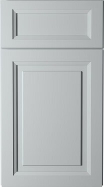 Gray Raised panel Cabinet door