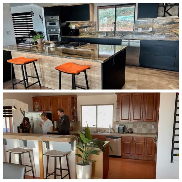 Cave Creek Contemporary Kitchen Before After 3