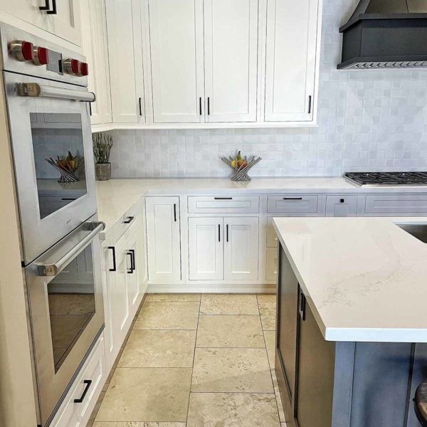 Transitional Kitchen cooking ovens